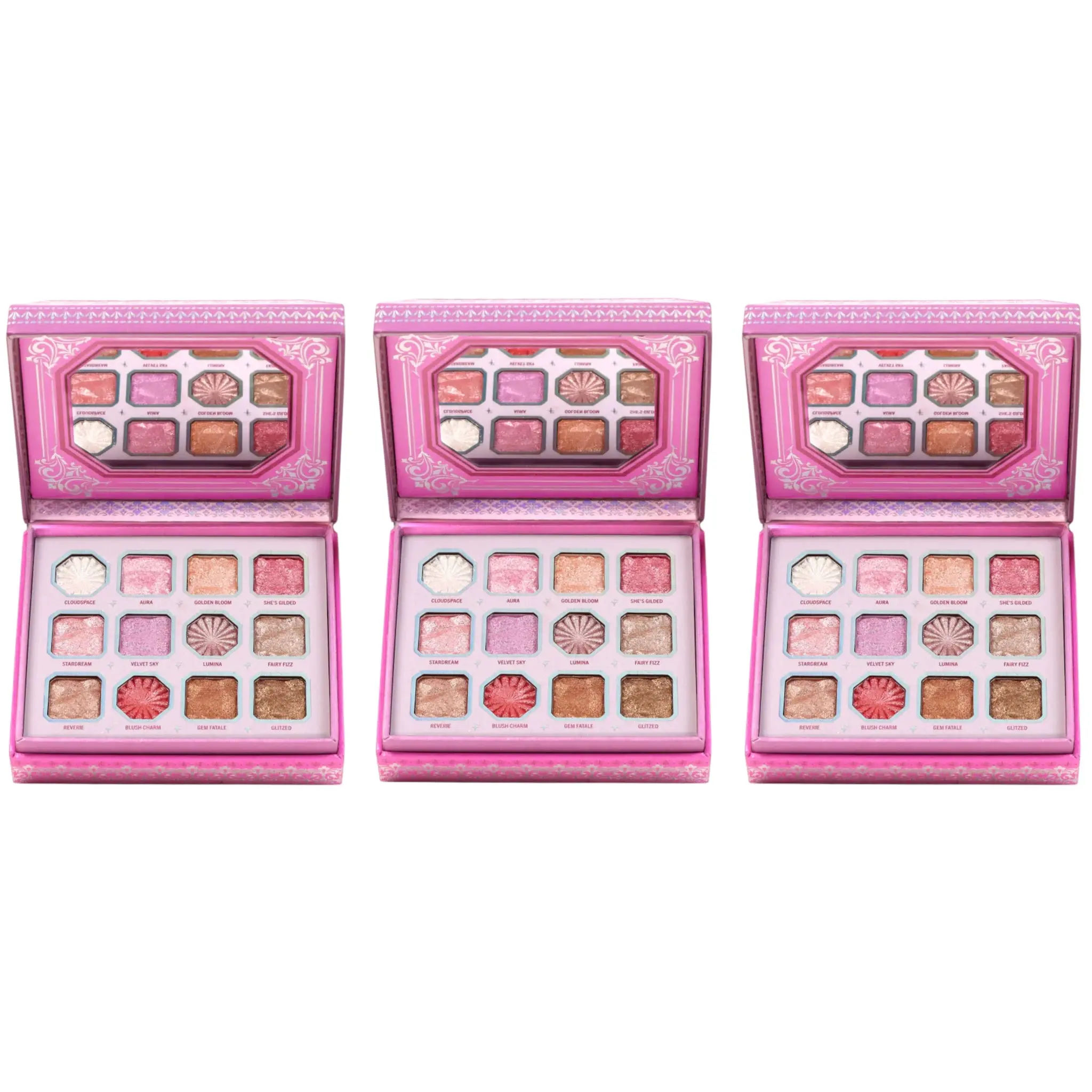 Moira Beauty Lumina Vault Eyeshadow Palette - Wholesale 3 Units (EGP002)