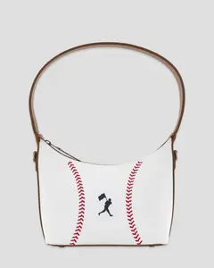 Baseball Seams Shoulder Bag
