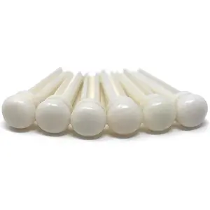 Slotted Pure  Bridge Pins for 6 & 12 String Acoustic Guitar