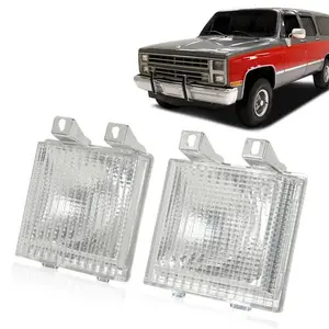 Fit For Chevy GMC Pickup Truck Turn Signal Side Corner Marker Lamp Light Pair