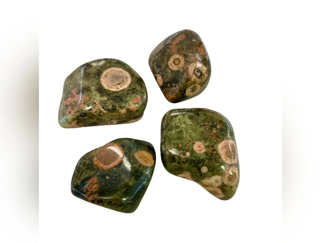 Poppy Jasper Tumbled Stone Rare