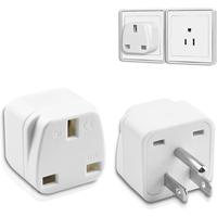 uk to us plug-2pcs