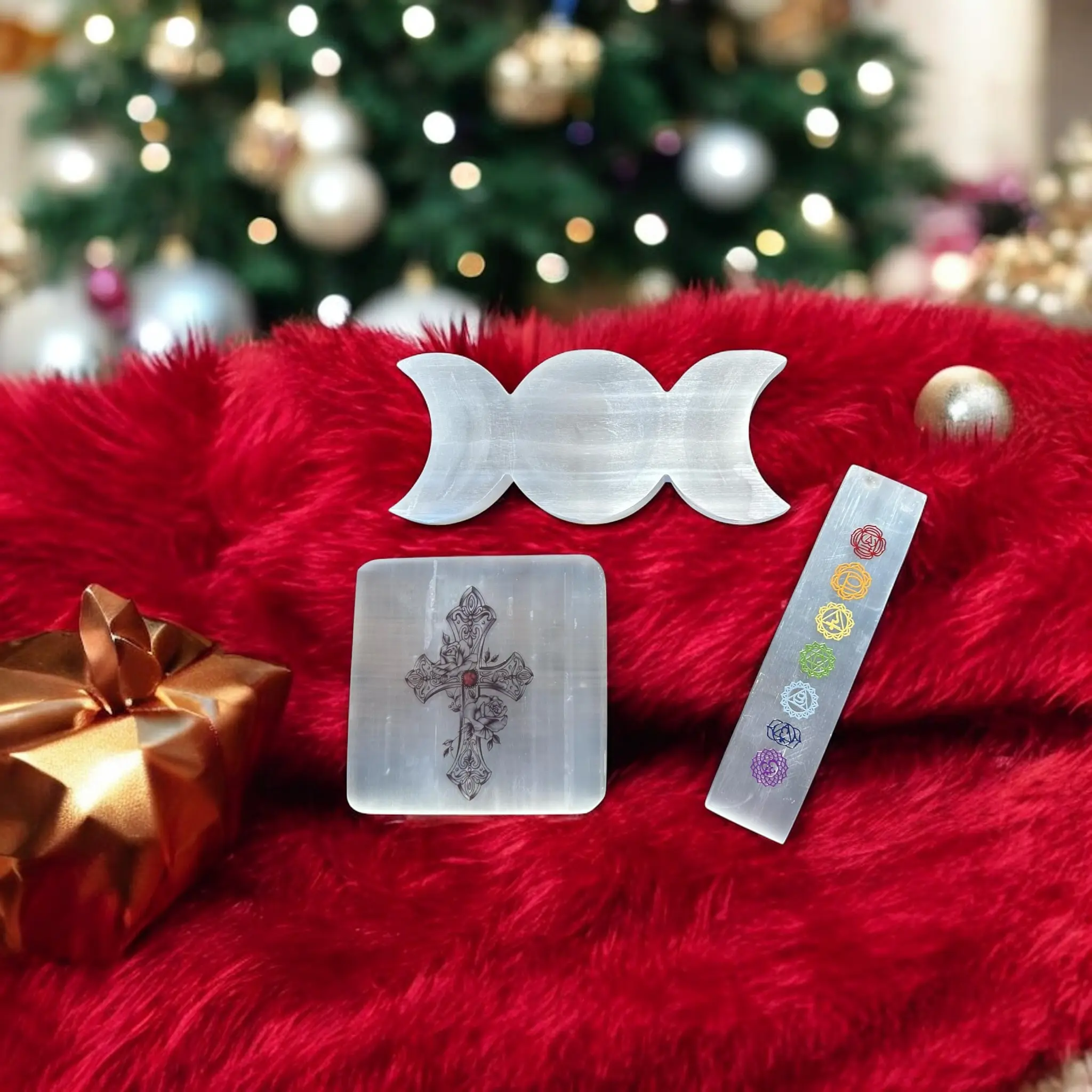 Selenite Charging Plates for Home and Office