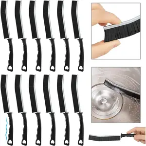 5Pack Hard Bristle Crevice Cleaning Brush Set, Multifunctional Bathroom Gap Cleaning Brush, Kitchen Scrub Brush Cleaning Tools