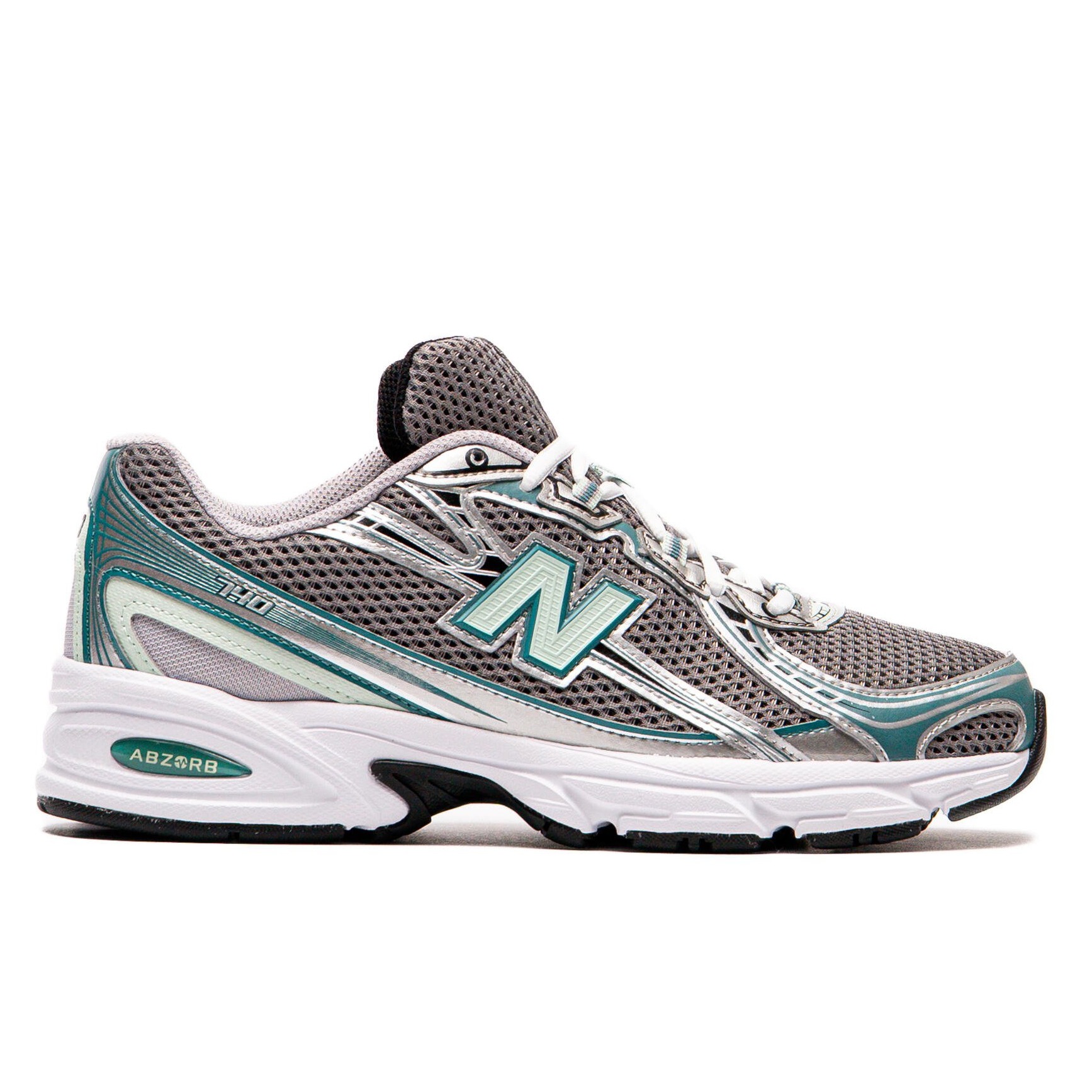 New Balance 740v2 Silver Metallic New Spruce U740NC2 Men's Fashion Sneaker New