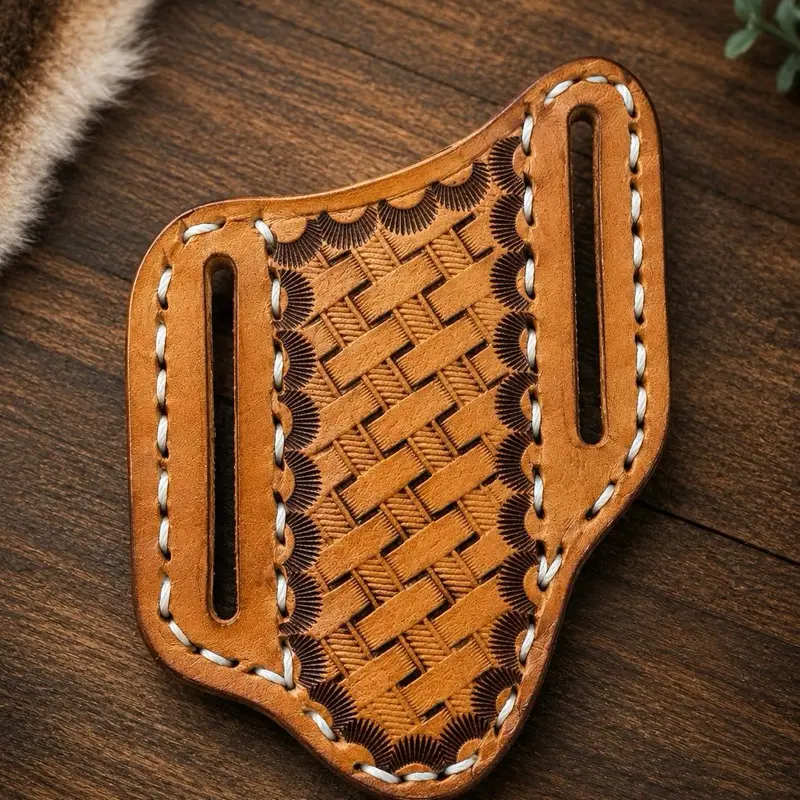Homemade Leather Knife Sheath