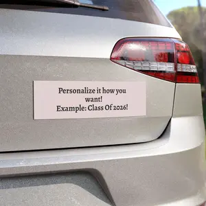 Personalized Car Magnet — Custom Text (e.g., "Class of 2026")