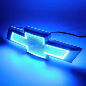 5D LED  Car Emblem Trunk Tail Logo Light Badge Lamp Compatible NO TRUCK Multiple colors available