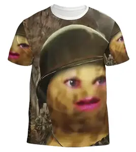 Arc Raiders The Burnt Peanut Goop Meme T-shirt，Funny The Burnt Peanut GOOP Graphic T Shirt，Men's and women's pajamas，Breathable and comfortable summer T-shirt