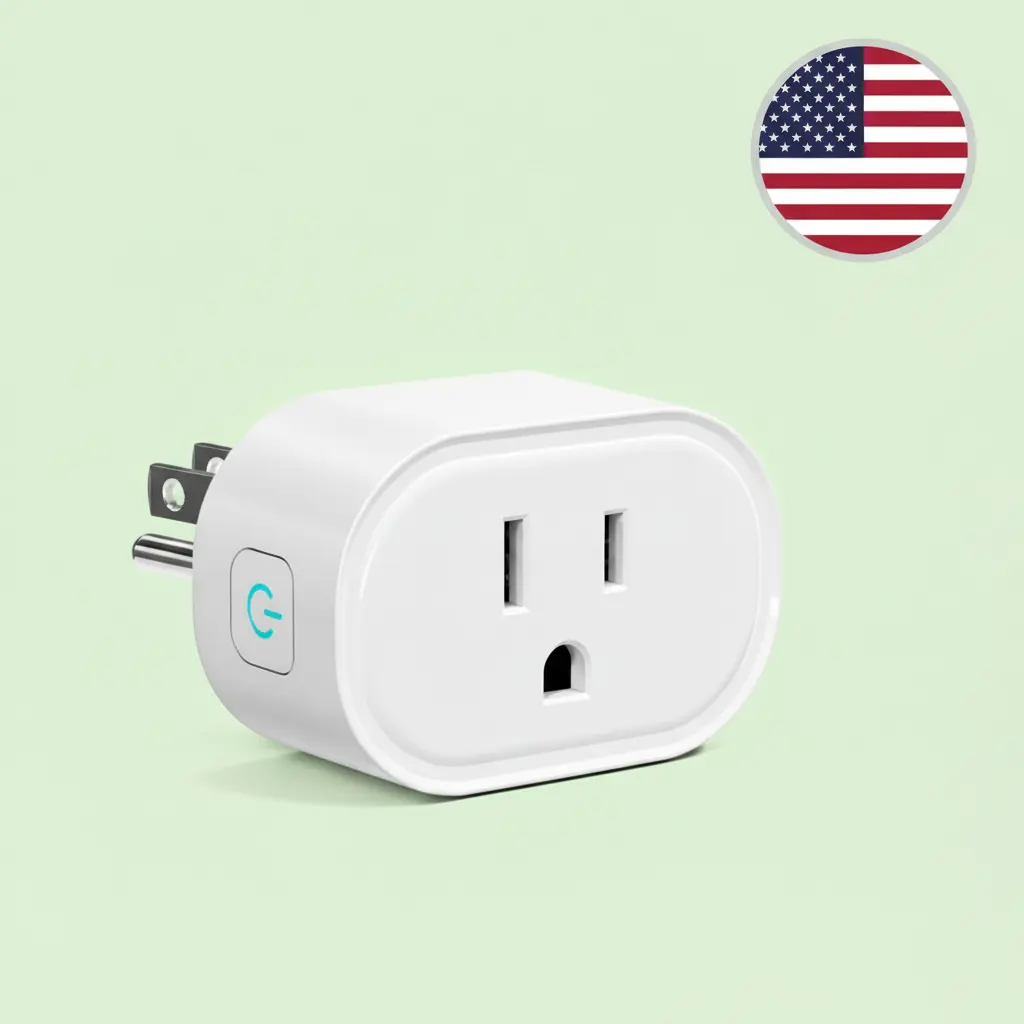 Tuya Smart Plug 10A/16A US Standard Voice Control Compatible with Alexa & Major Smart Home Platforms for Easy Device Management