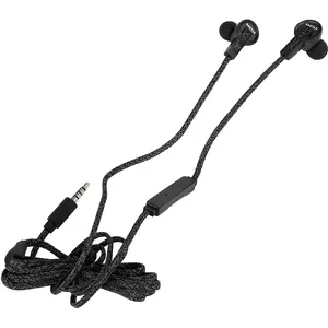 XACTLY Mens Krypton Wired Earbuds  - Black