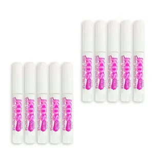 KDS Nail Glue for Professional Fake Nail Art & Design 10pcs Nail Tip Extension Glue Set