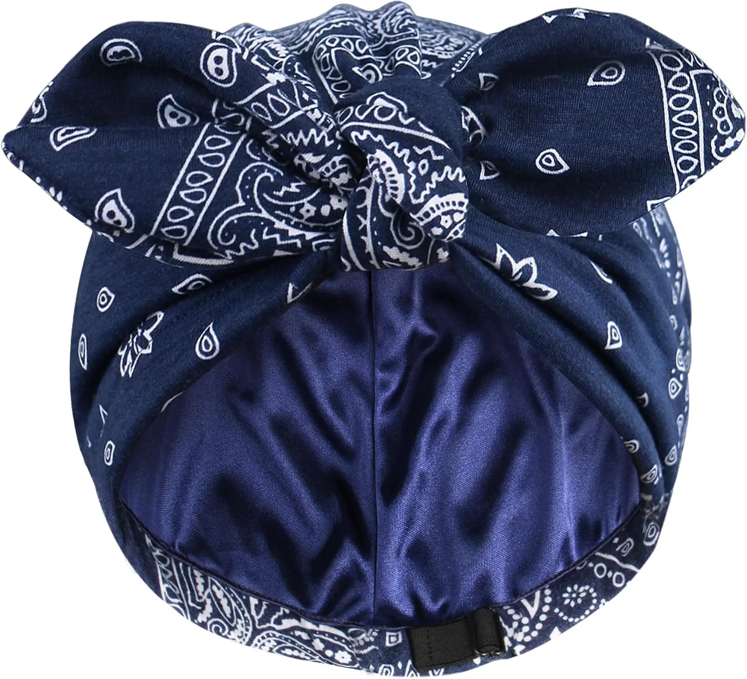 Satin Lined Beanies for Women Chemo Headwear Silky Lined Cotton Sleeping Cap