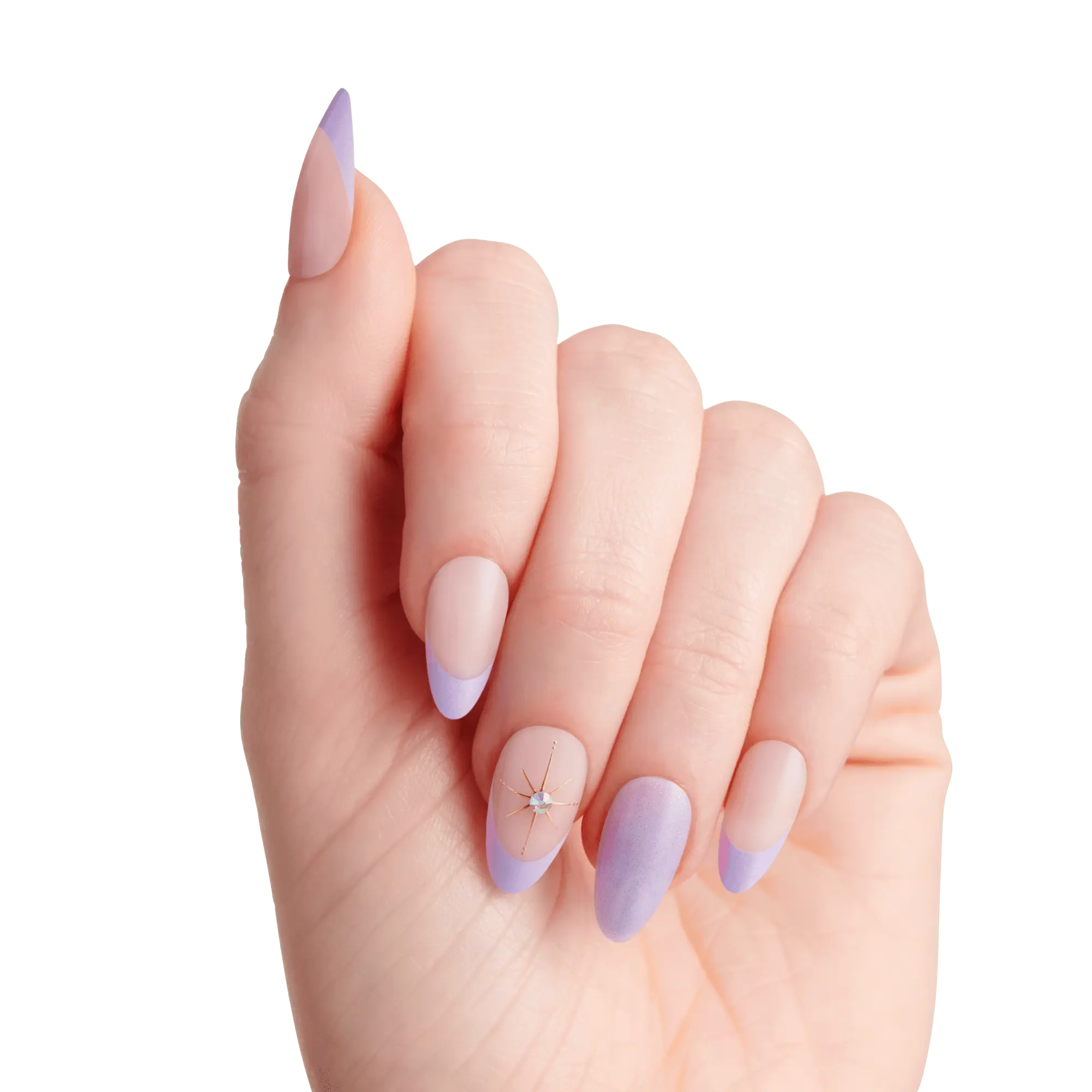 KISS X WICKED: FOR GOOD Press On Glue Nails | Find Your Courage