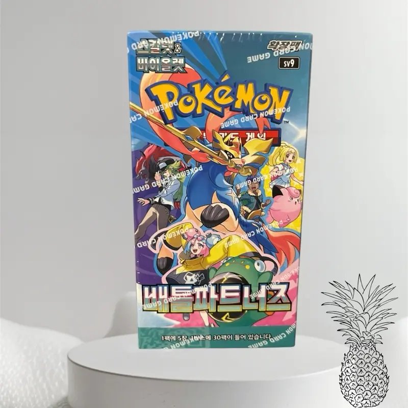 korean battle partners booster box Pokemon Battle Partners Korean Box Pokmon Card Scarlet & Violet Battle  Partners Booster Box Sv9 Korean Ver Pokemon Pokemon Battle Partners Booster