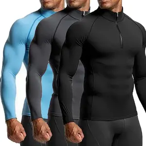 "Long Sleeve Compression Tee"