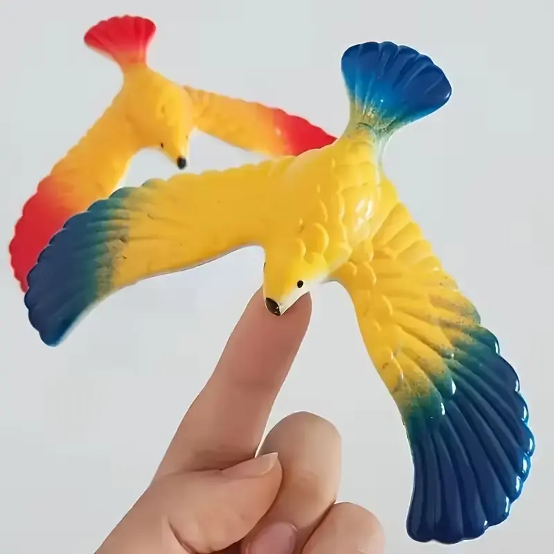 2 Piece Balance Eagle Bird Decorations, Decorative Statues, Swing Figurine, Decoration Figure, Educational Physics & Science Decor, Perfect for Parties & Gifts, Ideal Party Supplies