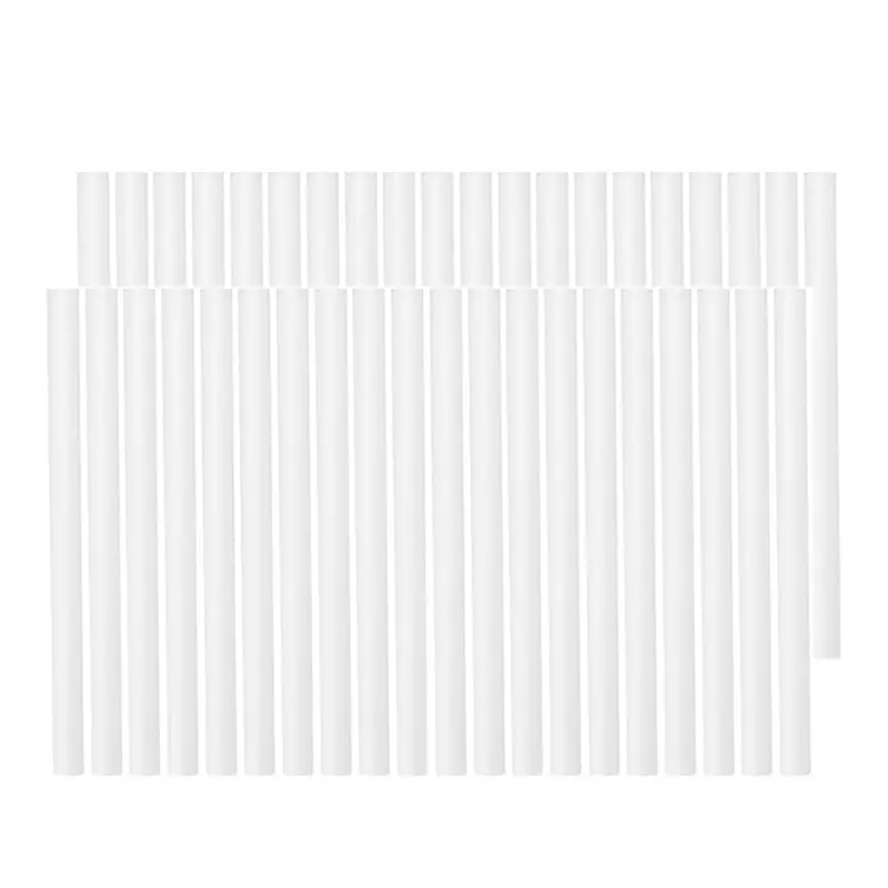 60Pcs Cotton Swab Filter Refill Sticks - Replacement Wicks for Portable USB-Powered Humidifiers, Aroma Makers, High Water Storage Capacity, Stable Volatility, Water Not Easy to Leak, Elastic, Non-Sticky, Fiber Cotton Material