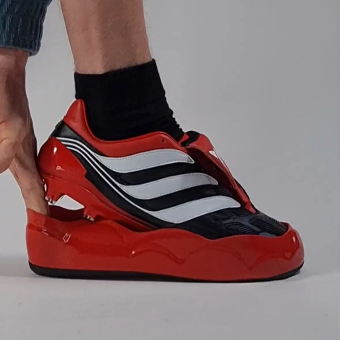 Gloss Red - Glide Soles, Sports Shoe Accessories for Sports & Outdoor Activities