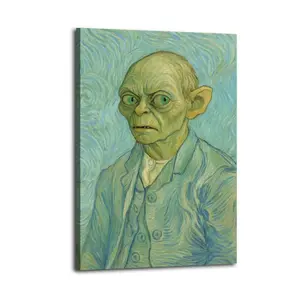 Funny Fantasy Meme Artistic Wall Decor, Waterproof Canvas Poster, Cute And Vibrant Poster for Bathroom, Living Room, Bedroom, Dorm, A Perfect Gift Idea for New Year Home Decor