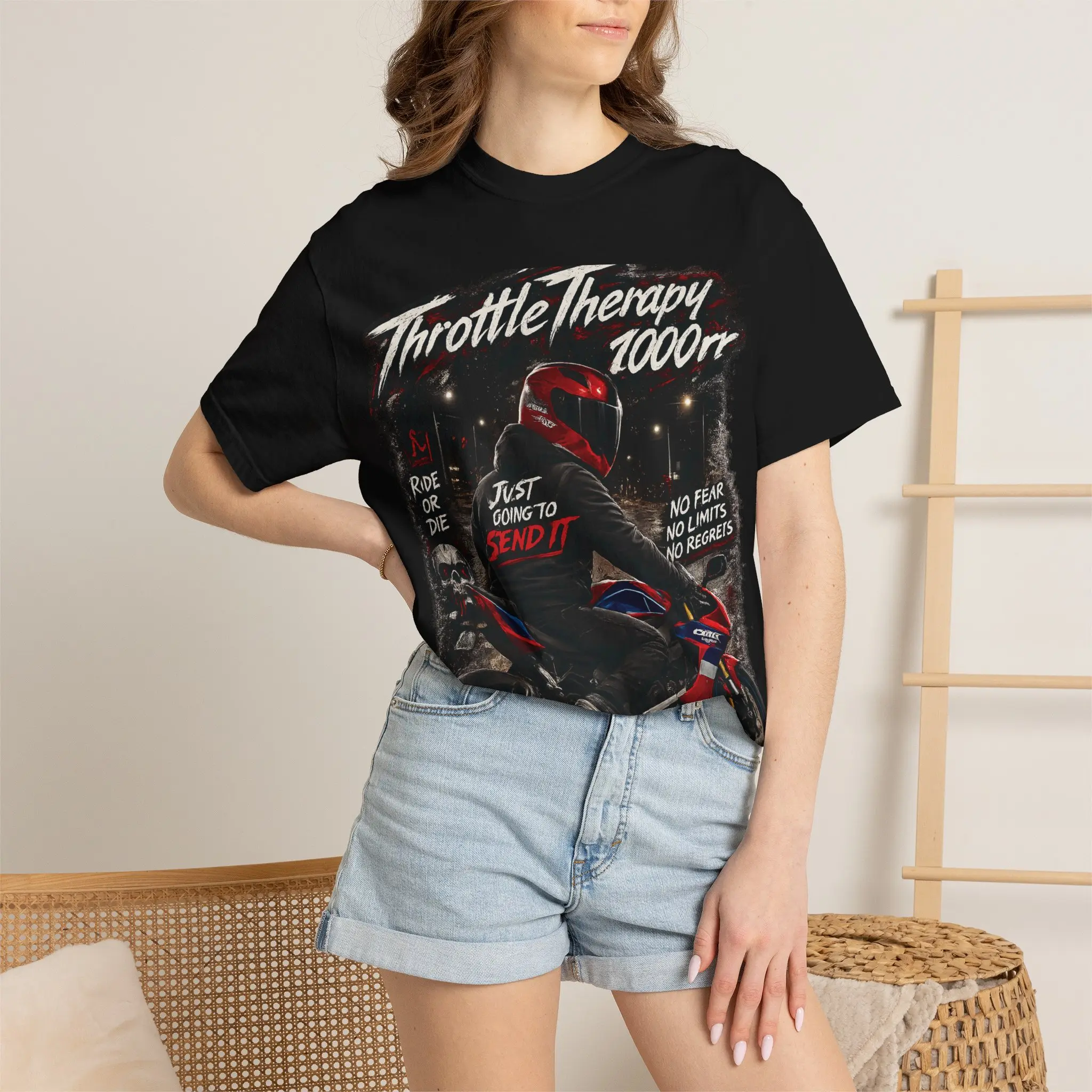Throttle Therapy motorcycle T-shirt | 1000rr
