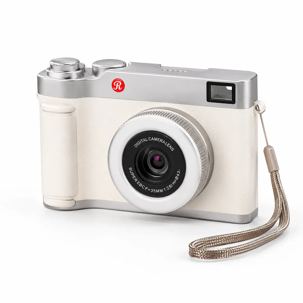 HiddenSupply Rewind | Retro Digital Camera | Vintage Film Camera with Flash | 48MP Photo Camera for Aesthetic Photos, Travel, Parties & Everyday Photography