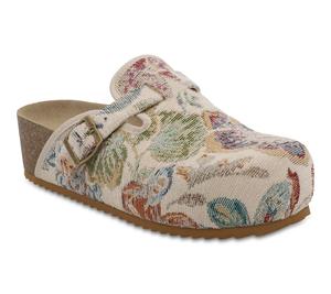 MIA Tapestry Fabric Buckled Mules - Qwest
