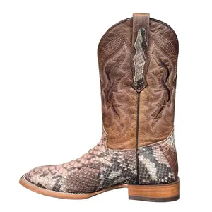 Geniune Natural Boots-Square Toe