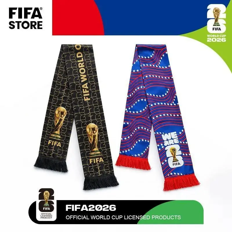 【FIFA WORLD CUP 2026 】Football USA Fan Scarf Gift Set | Official FIFA Merchandise | Supporter Scarf Set | Local Shipping SummerVibes,summerwins