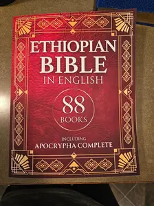 THE COMPLETE ETHIOPIAN BIBLE in English 88 Scriptures: including Missing Apocrypha, Book of Enoch, Jubilees. study christian