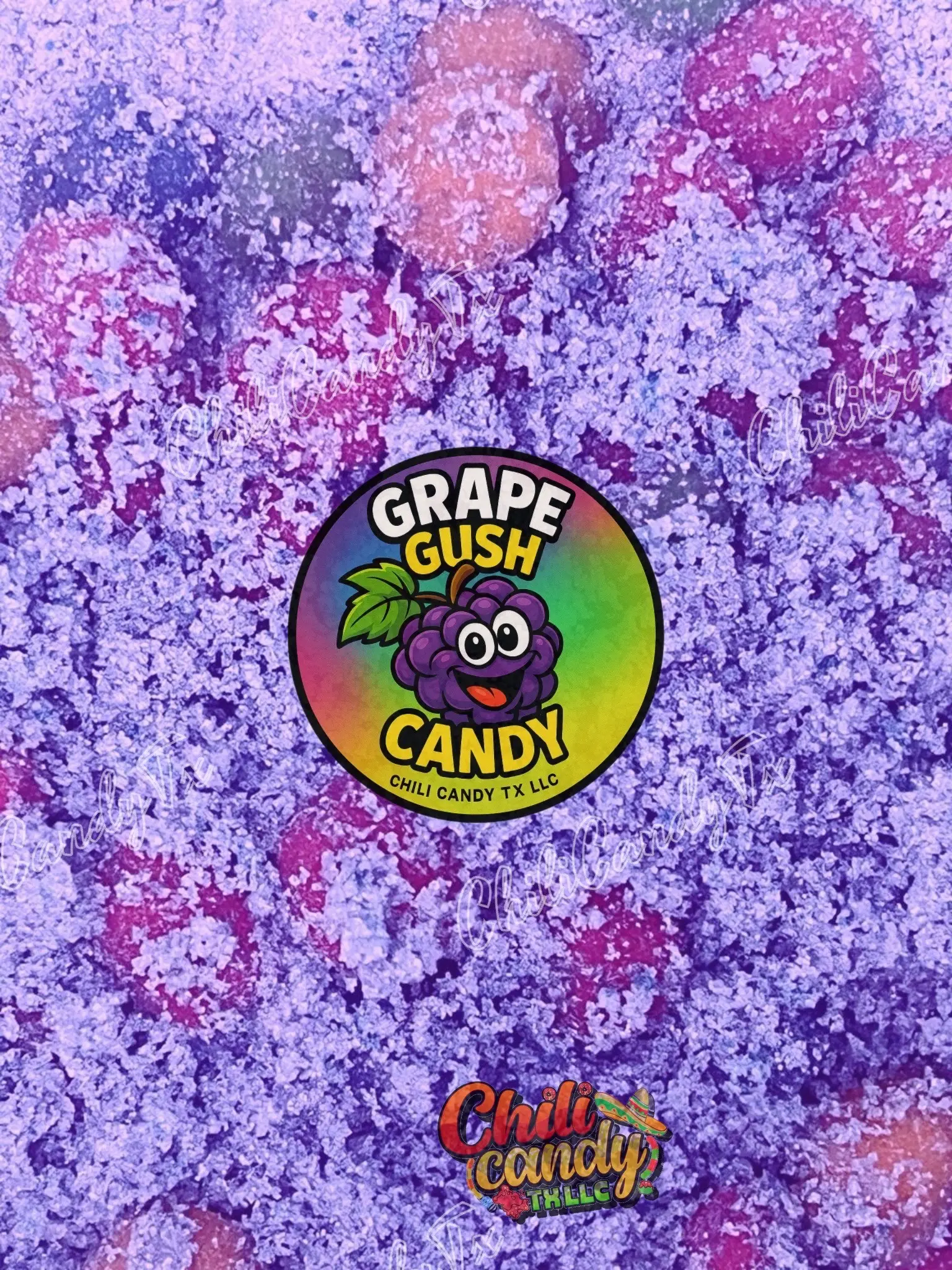 Sour Grape Gush Candy - Trendy Viral Sour Candy with Juicy Grape Flavor - Perfect Snack for Parties Gifts and Late-Night Cravings  Fruit Sweet Treat