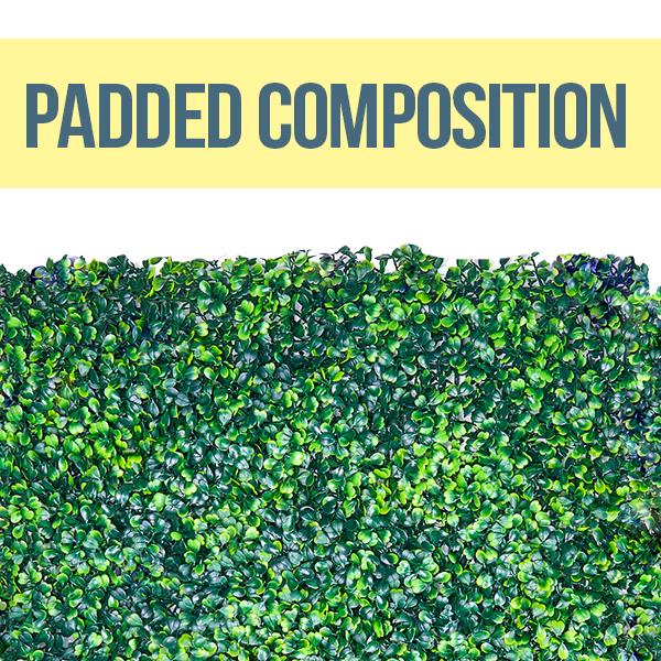 CREATIVE SPACE Grass Wall Panels Artificial Plants Wedding Backdrop 12 PCS 20 x 20 Inch Boxwood Panels Privacy Hedge Screen for Indoor Outdoor Garden Wall Decor Bedroom