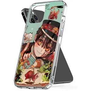 Phone Case Hanako TPU Kunjibaku Accessories Shounen Hanako Kun Shockproof Transparent Compatible with iPhone SE 7 8 X XR 11 12 13 14 15 16 Plus Mini Pro Max Samsung Galaxy Note S9 S10 S20 S21 Ultra Plus Protective Casing
