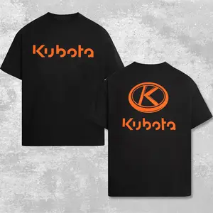 Kubota Style Tractor Graphic T-Shirt, Farming Equipment Tee, Heavy Equipment Workwear Shirt, Country Lifestyle Apparel, Blue Collar Pride Streetwear, Vintage Farm Graphic Tee For Men and Women, Premium Cotton Oversized Fit, USA Rural Style S–5XL