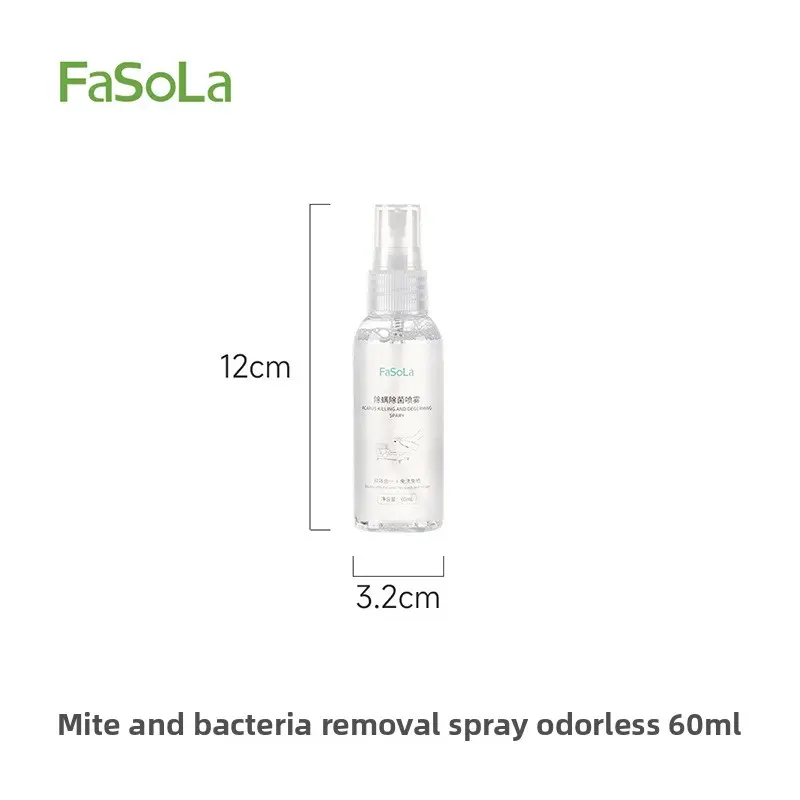 Mite and Bacteria Removal Spray - Unscented (60mL)