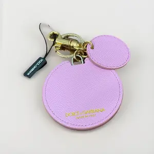 Pre-owned DOLCE & GABBANA As Seen On Screen As Seen On Screen SE4161 Pink Mirror Key Ring