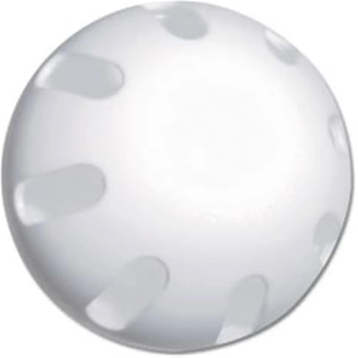 212 MAIN 12-In Plastic Curve Softball with Unique Hole Design, Durable Training Ball for Softball Players with Easy Curveball Action