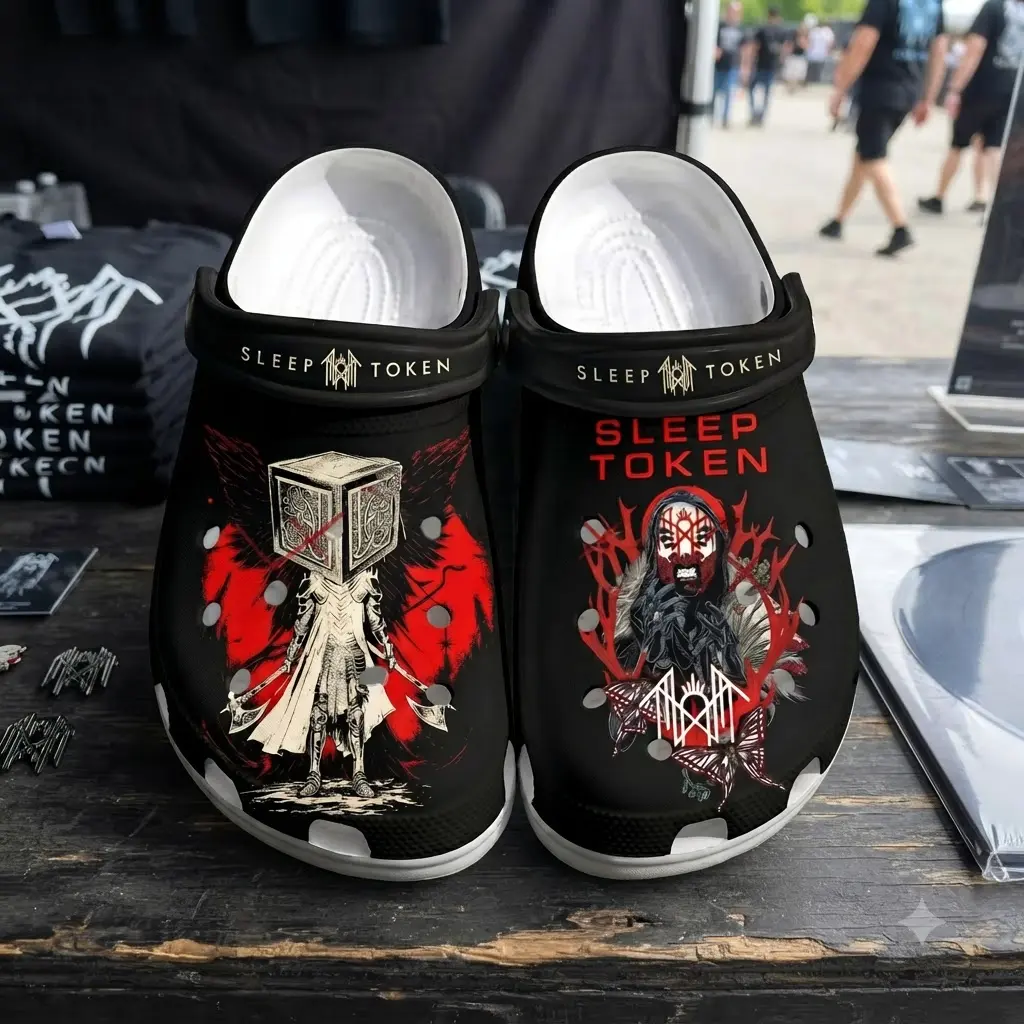 (No Box) Slep Ton Unique Printed Clogs, Comfortable Garden Footwear, Unisex Casual Slip On Shoes