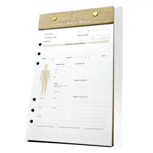 CanPlan Daily Health Tracker Notepad