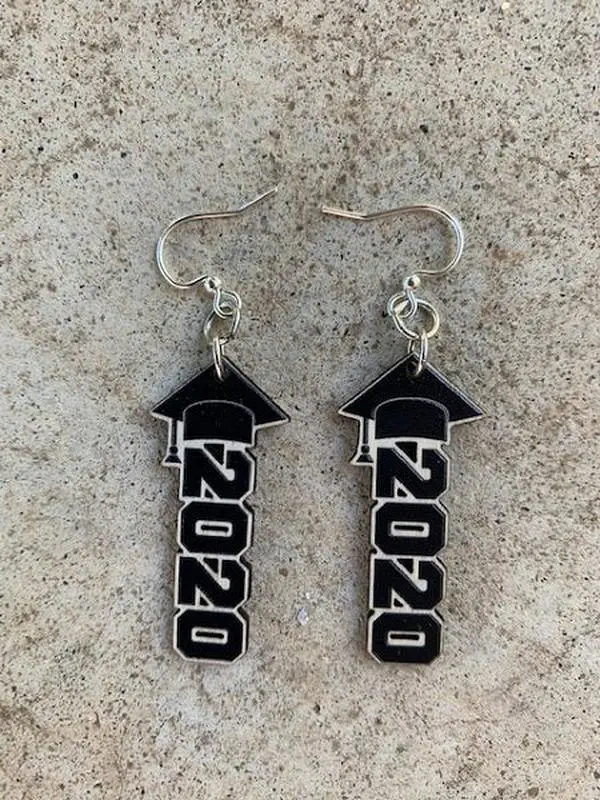 Class of 2020 Graduation Earrings # T169