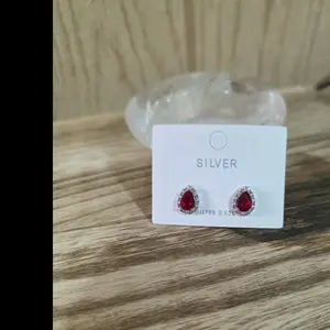 925 Italian Silver Rhodium-Plated Fashion Earrings, Classic Style Earrings for Women, Female Jewelry with Beautiful Cubic Zirconia