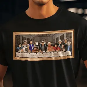 La Ultima Peda Cena Norteña Unisex T-Shirt La Ultima Cena Shirt La Ultima Peda Shirt Chalino Sanchez Valentin Elizalde L Soft Cotton, Unisex Fit