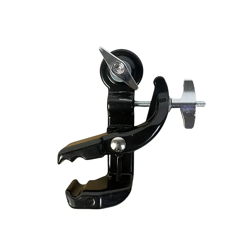 Wall-Mounted Drum Clamp Bracket with Adjustable Clamp & Frame - Heavy-Duty Suitable for African Drums, Timpani, Cowbells, Cymbals - Install for Studios, Schools, Bands - Music Instrument Holder (No Mounting)