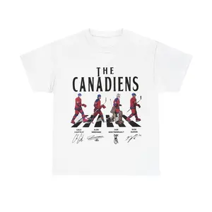 Montreal Walking Abbey Road Ice Hockey Shirt Montreal Walking Abbey Road Ice Hockey Shirt