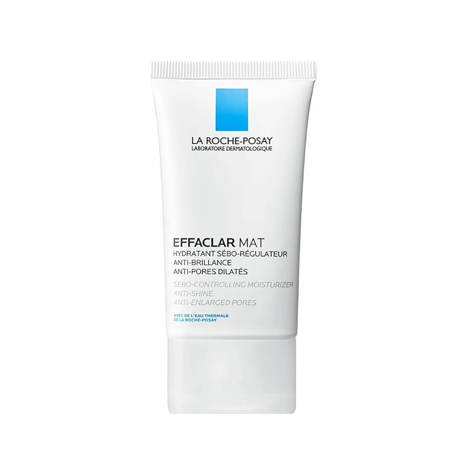 La Roche-Posay Effaclar Mat Oil Free Face Moisturizer for Oily Skin 1.4oz| Mattifying gel moisturizer with glycerin minimizes pores & controls shine for oily skin.Non-comedogenic, derm tested.