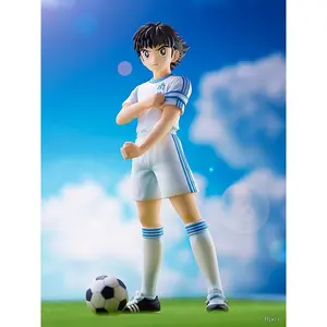 18cm Captain Tsubasa Anime Figure Ozora Tsubasa Action Figures Hyuuga Kojirou/Wakabayashi Genzou Figurine Collection Model Toys