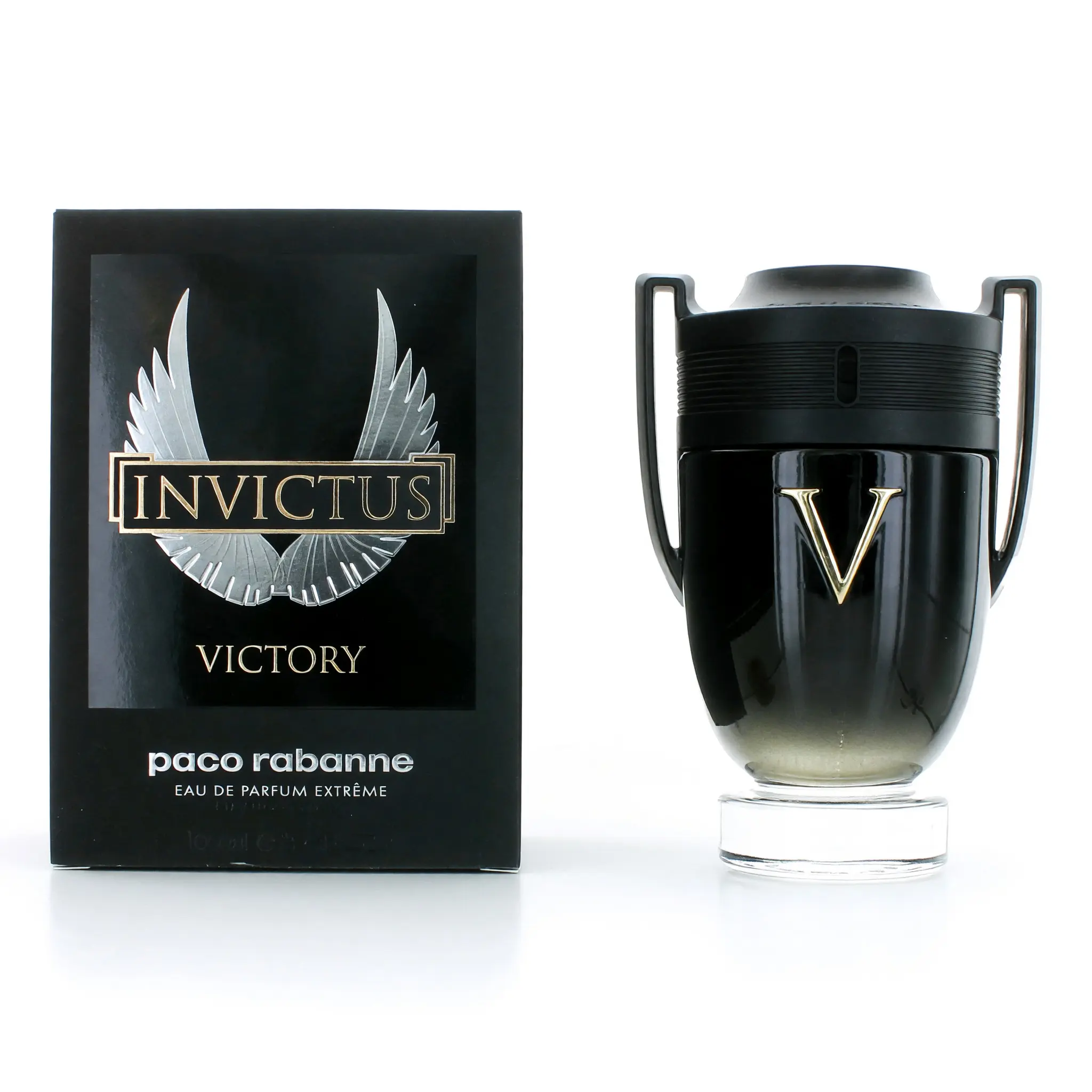 Invictus Victory by Paco Rabanne, 3.4 oz EDP Extreme Spray for Men, Powder, Vanilla Scents, Amber Spice, Lemon Peppercorn, Sweet Appeal, Edp Cologne Spray, Aroma Perfume, Lavender