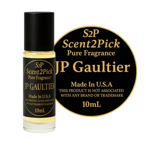 JP Gaultier ROLL-ON SCENT OIL - 10ml Alcohol-Free Long-Lasting Oil-Based Fragrance in Travel-Friendly Roller Bottle