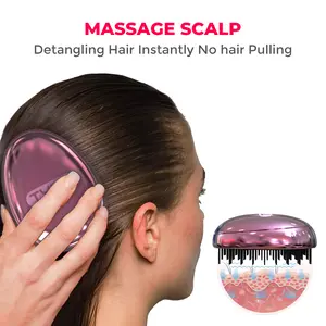 TYMO Detangling Brush - Three-Tiered Design for Knots & Tangles, Soothing Scalp Massager - Haircare TYMO Detangling Brush - Three-Tiered Design for Knots & Tangles, Soothing Scalp Massager - Haircare