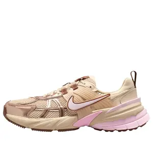 Women's Nike V2K Run Sanddrift/Pink Foam-Shimmer (FD0736 115)